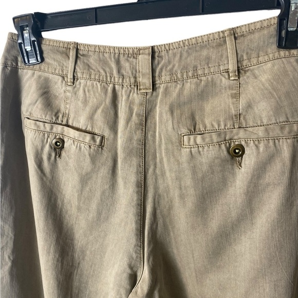 Sundance Kendricks Tan Tencel Wide Leg Pants - Picture 5 of 7